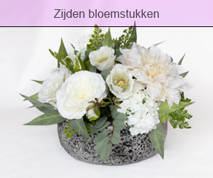 Zijden bloemstukken